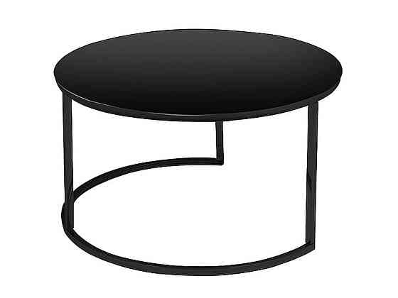 Журнальний столик ATLANTA D чорний/чорний мат (к-кт) Киев