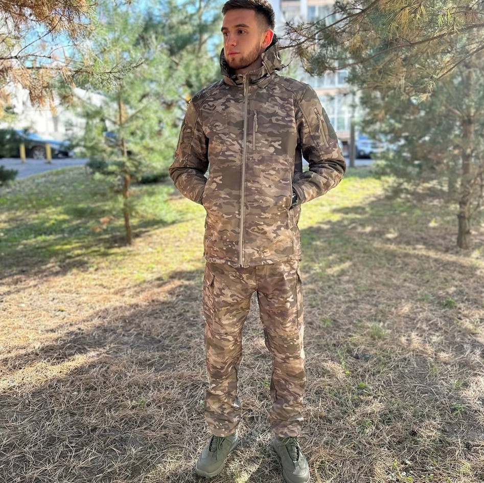 Зимний мужской термостойкий и водонепроницаемый костюм (куртка и штаны) Мультикам L Винница - изображение 1