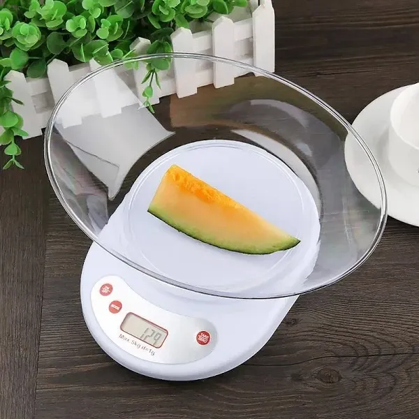 Ваги електронні побутові кухонні KE-2-EK-02 до 5 кг з овальною чашею. Одеса - фото 1