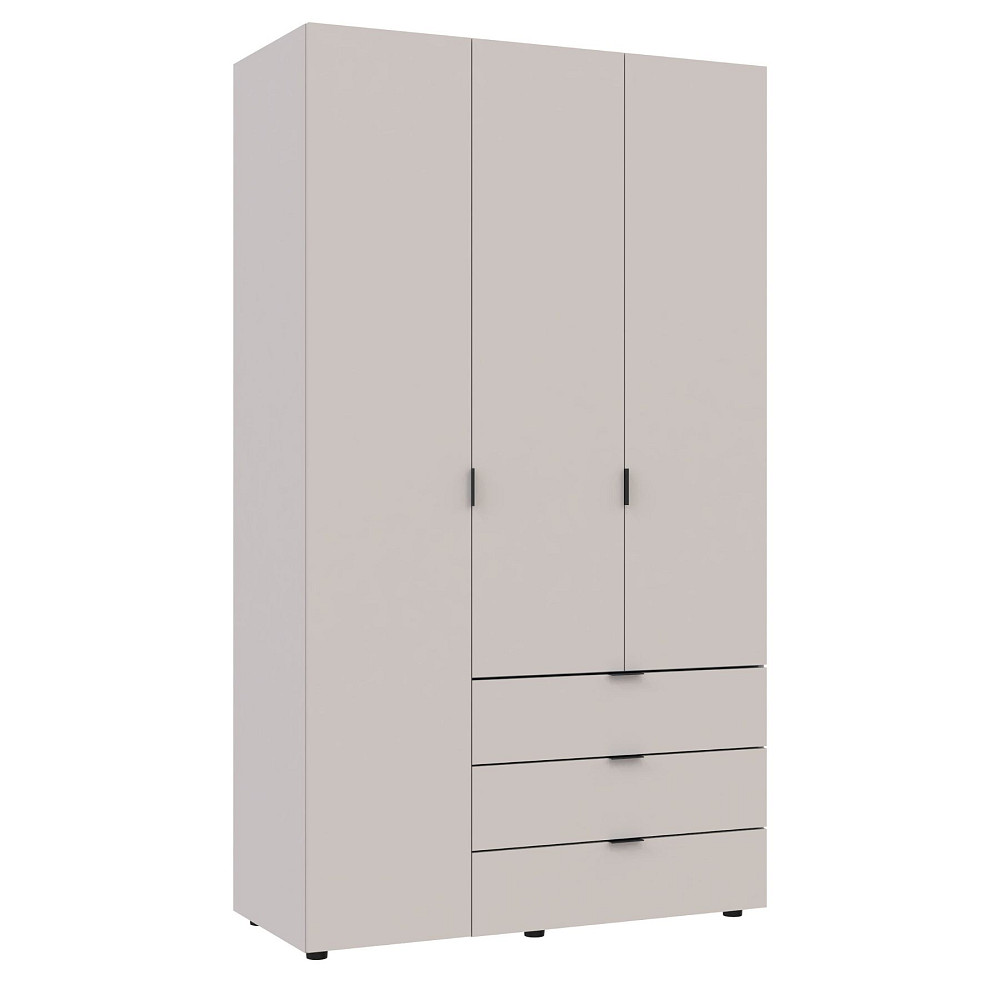 Шкаф распашной для одежды Doros Гелар 116,2х49,5х203,4 см Кашемир (DRS-011167) Львов - изображение 3