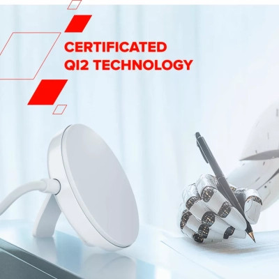 Зарядное устройство Canyon wireless charger WS-105 15W Qi2 White (CNS-WCS105W) Винница - изображение 7