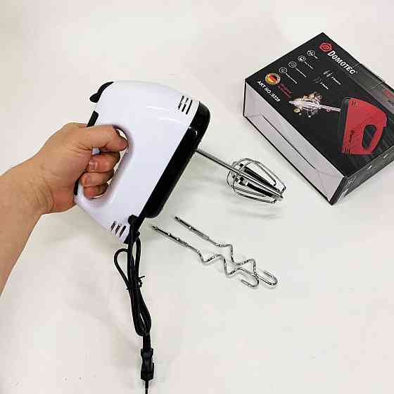 Міксер з насадками для збивання, Міксер для приготування тіста і кремів кремів і мусів RW-44 Львів