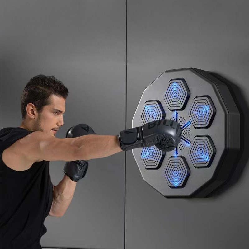 Интерактивная настенная мишень для бокса 40×40×7,5 см с Bluetooth и подсветкой ударных зон Киев - изображение 1
