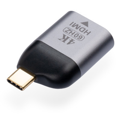 Перехідник Type-C Male to HDMI 2.0 4K60Hz compact Vinga (VCPATCHDMI2C) Вінниця - фото 2