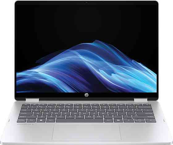 HP OmniBook 5 Flip x360 14-fp0033ua 14"2K IPS Ts,300n/Core3-100U/8Gb/SSD512G/IntGr/DOS/Сріблястий Вінниця