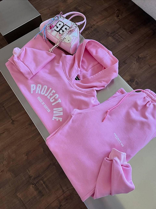 Женский стильный костюм двойка Турецкая тринитка пенье + кашкорсе. Барби Одесса - изображение 8