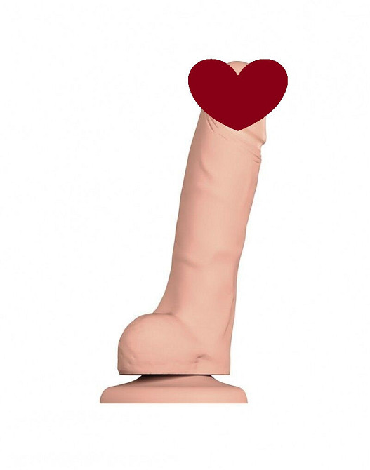 Реалистичный фаллоимитатор Strap-On-Me SOFT REALISTIC DILDO Vanilla - Size M Sex Aura Киев - изображение 1