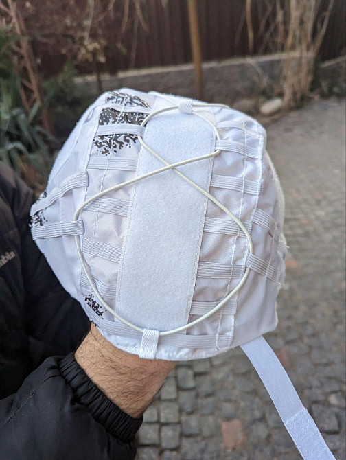 Чохол (кавер) ковер на каску типу FAST ФАСТ TOR-D ТОР-Д ляпка клякса розмір універсальний Днепр - изображение 6