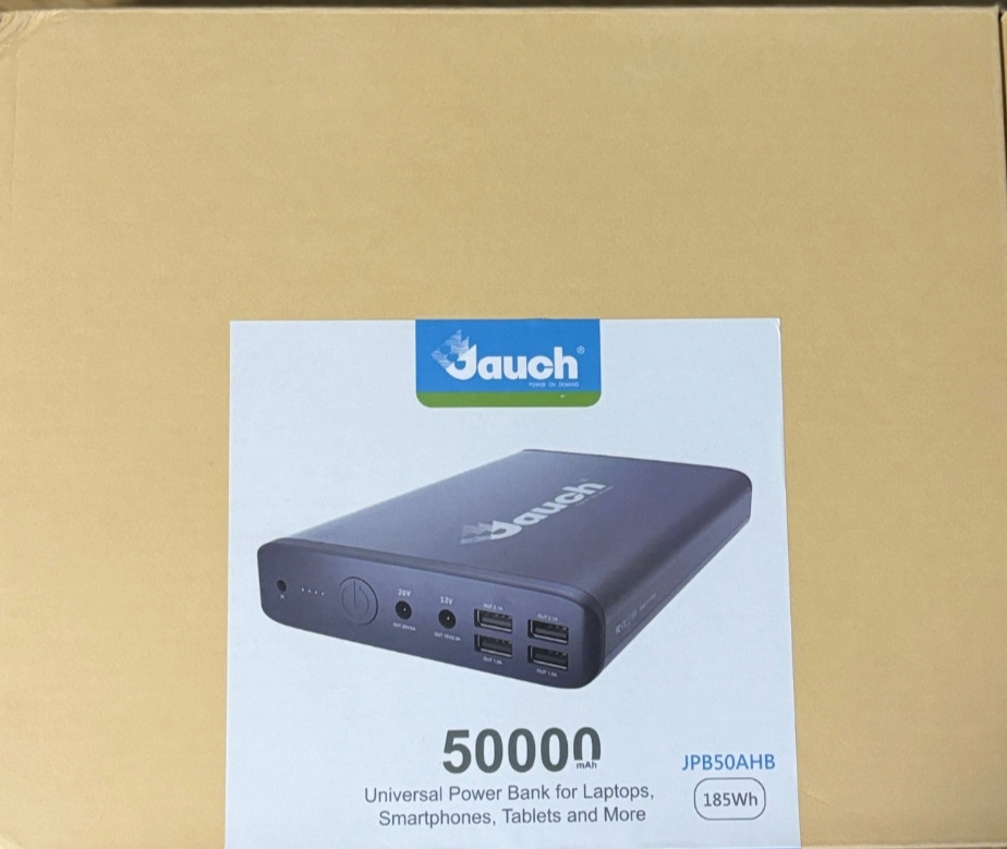 Павербанк .Потужний для ноутбуків та планшетів Jauch JPB50AHB 50000mAh 185Wh Киев - изображение 4