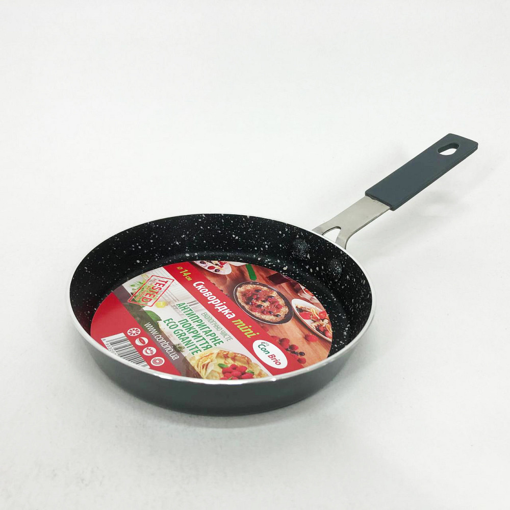 Алюминиевые кастрюли с антипригарным покрытием Con, Сковородка удобная для кухни, Сковороду для варки HN-96 Львов - изображение 1