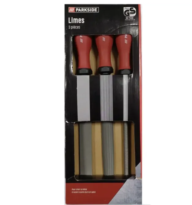 Напилки набір Parkside Set De Limes 3 шт Германия Полтава - изображение 1