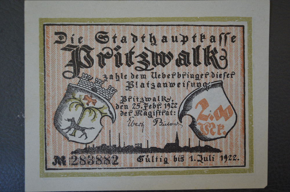 Німеччина. Нотгельд. 2 Mr. ( 11 ) Полтава - фото 1