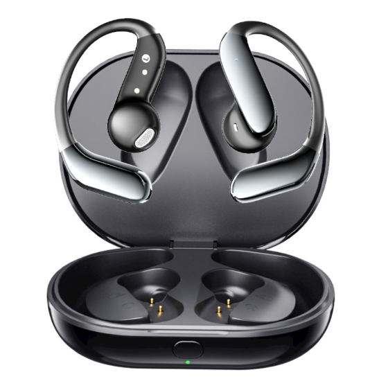 Наушники беспроводные  с шумоподавлением, сенсорным управлением и пространственным аудио,спортивные Bluetooth, Type-C,черные Каменец-Подольский