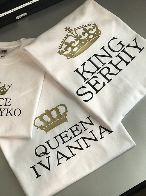 Футболки в стилі Family look для мами, тата та дитини — King/Queen/Prince/Princess Чернівці - фото 5