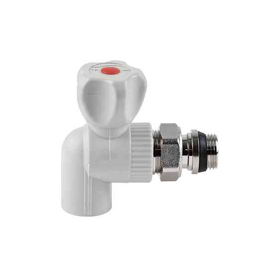 Кран кульовий радіаторний PPR Thermo Alliance 20х1/2" кутовий Київ