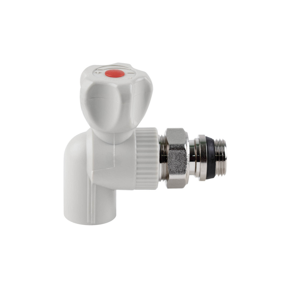 Кран кульовий радіаторний PPR Thermo Alliance 20х1/2" кутовий Київ - фото 6