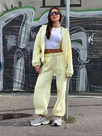 Жіночий теплий костюм на флісі Лімонний 42/46 Харків