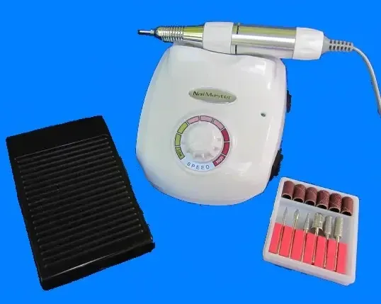 Фрезер для маникюра и педикюра Nail Master (45000 оборотов , 65 вт) белый Киев - изображение 9