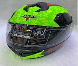 Шлем-интеграл  (mod: 108) (size: L,  зеленый) Мукачево - изображение 1