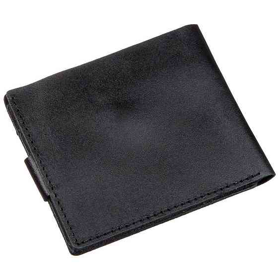 Портмоне мужское с монетницей кожаное SHVIGEL 16211 Черное Киев