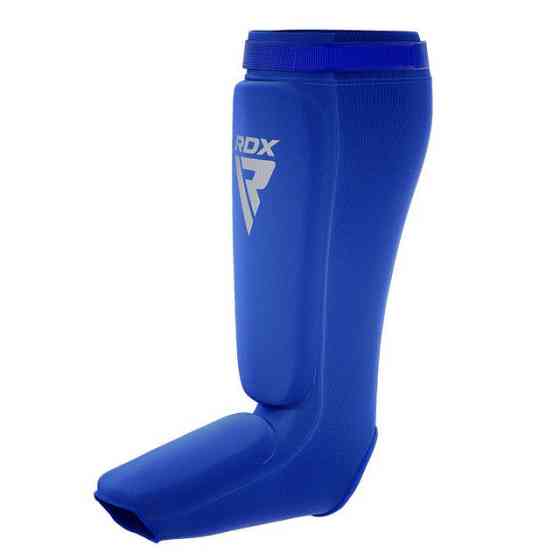 Захист гомілки та стопи RDX Shin Instep Foam Blue/White M Каменское