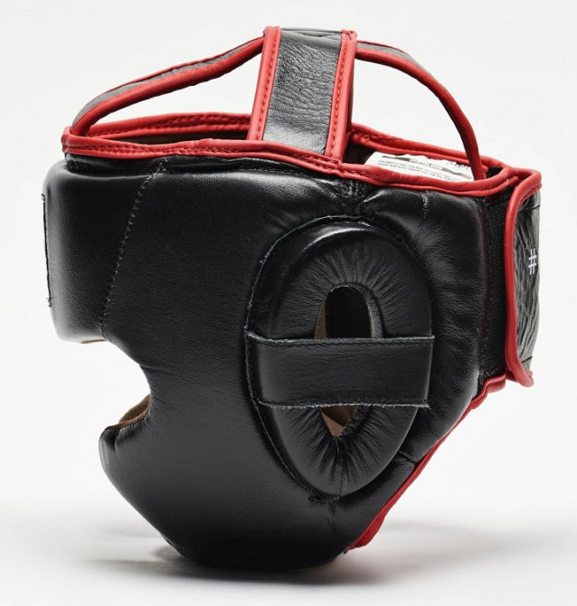 Боксерський шолом Leone Full Cover Black S Каменское - изображение 4