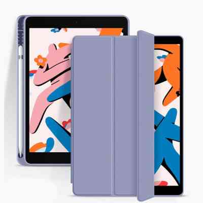 Чохол до планшета BeCover Tri Fold Soft TPU mount Apple Pencil Apple iPad Air 5 (2022) 10.9" Purple (708455) Вінниця