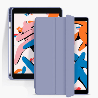 Чохол до планшета BeCover Tri Fold Soft TPU mount Apple Pencil Apple iPad Air 5 (2022) 10.9" Purple (708455) Вінниця - фото 2