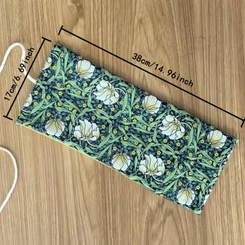 Сумка для зберігання карт Таро з квітковим узором, чохол для карток Таро 38*17 см. Київ - фото 3