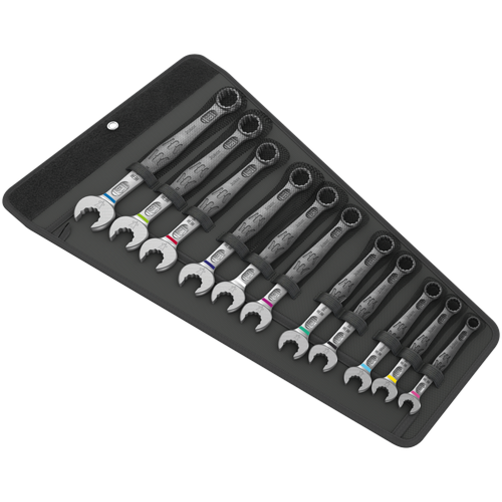 Набор ключей комбинированных Wera 8-19мм 11шт, в сумке, 6003 Joker 11 Set 1 05020231001 Одесса - изображение 1