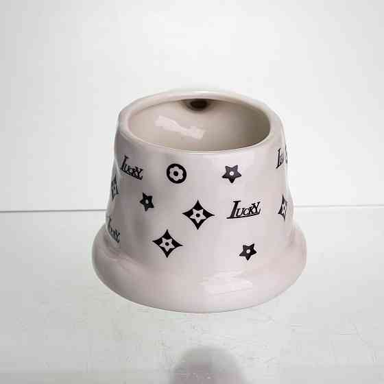 Чашка порцелянова 500 (мл) оригінальна кружка на подарунок чашка для чаю та кави Чорний FM-11A Коломия