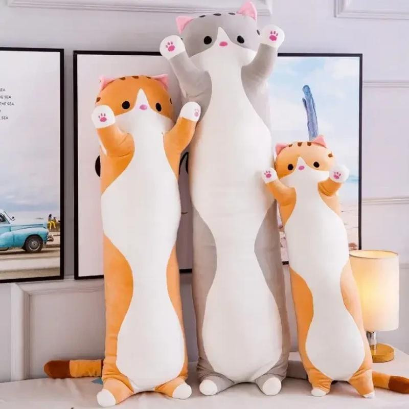 Мягкая игрушка Кот Батон 50 см подушка-игрушка, подарок для детей и взрослых, безопасный наполнитель Одесса - изображение 4