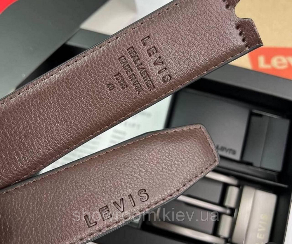 УЦІНКА! Чоловічий подарунковий набір (ремінь із двома пряжками) (511) Київ - фото 3