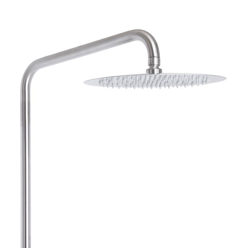 Душевая система для душа Lidz Aria 1020 Nickel на два потребителя (без излива) из нержавеющей стали Харьков - изображение 5