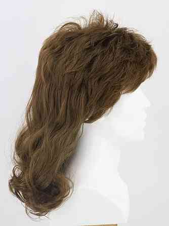 Коричнева ретро перука mullet LeMarnia у стилі 70-х 80-х для чоловіків і жінок, термостійка, 30 см,  Київ
