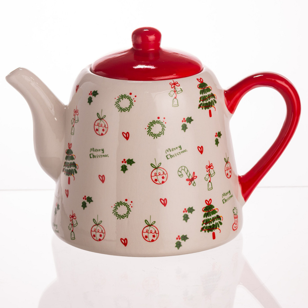 Чайник фарфоровый Merry Christmas, 1 л Киев - изображение 2