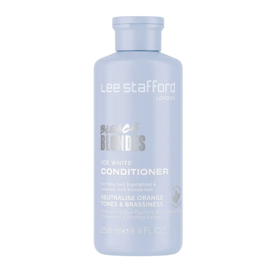 Кондиціонер для волосся з синім пігментом Bleach Blondes Ice White Toning Conditioner Lee Stafford 250 мл Київ