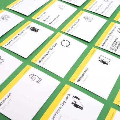 Навчальний набір English Student Картки для вивчення німецьких слів Alltaglich Deutsch (укр.) (591225999) Вінниця