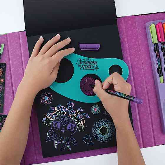 Набір для творчості Nebulous Stars - Скетчбук: Зоряний спірограф Днепр