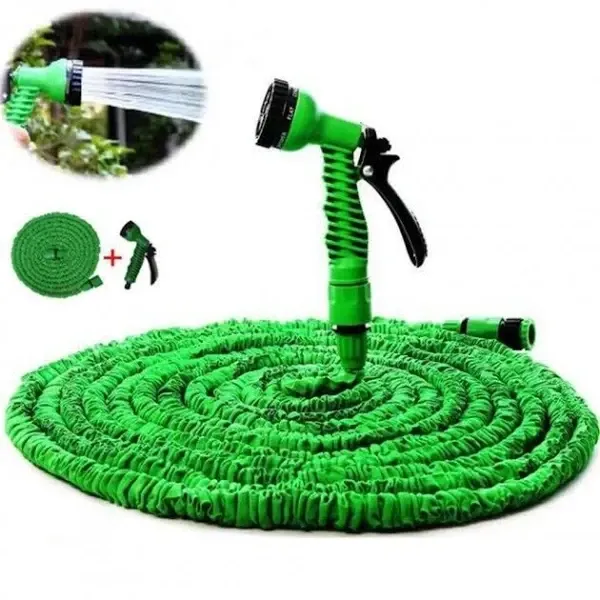 Шланг садовий Мagic House 22.5м75FT, що розтягується в 3 рази, 7 режимів роботи для поливу Одеса - фото 5