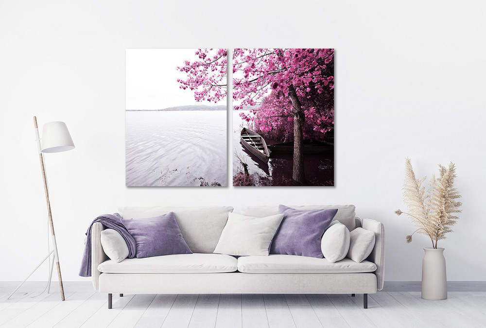 Модульная картина в гостиную / спальню  Озеро  TLV-2_039 Киев - изображение 2