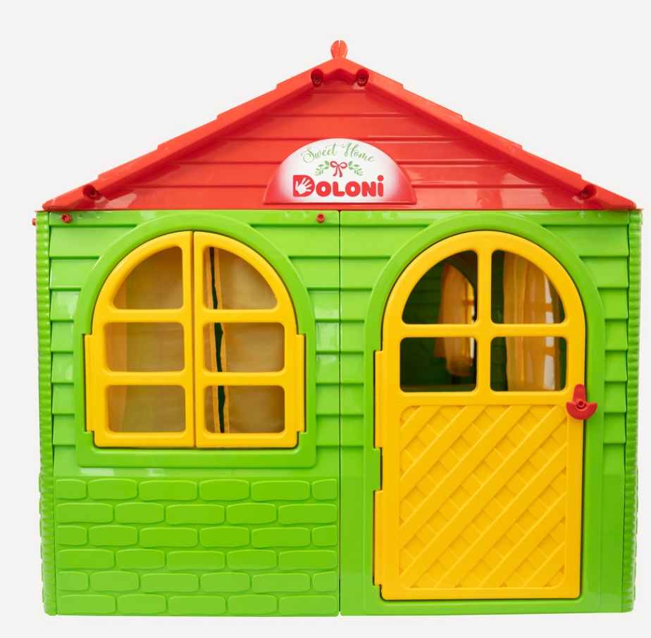 Детский игровой Домик со шторками 02550/23 пластиковый Винница - изображение 6