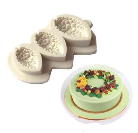 Молд для леденцов Шишки 118 на 75 мм серый Киев