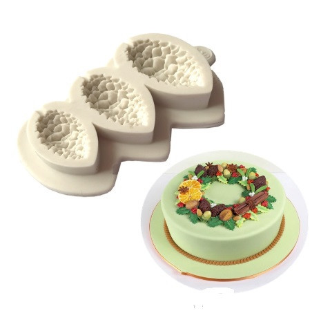 Молд для леденцов Шишки 118 на 75 мм серый Киев - изображение 3