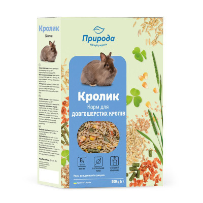Корм для гризунів Природа «Кролик» + Біотин 500 г (4823082410743) Вінниця - фото 1