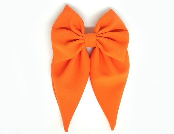 Шпилька для волосся Бант помаранчевий Київ - фото 1
