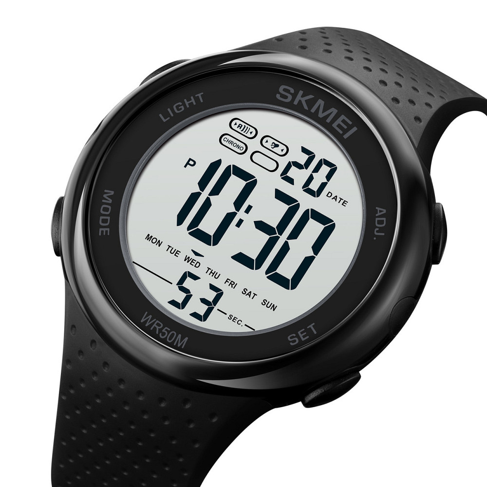 Skmei 1856BKWT Black-White SBR Киев - изображение 3