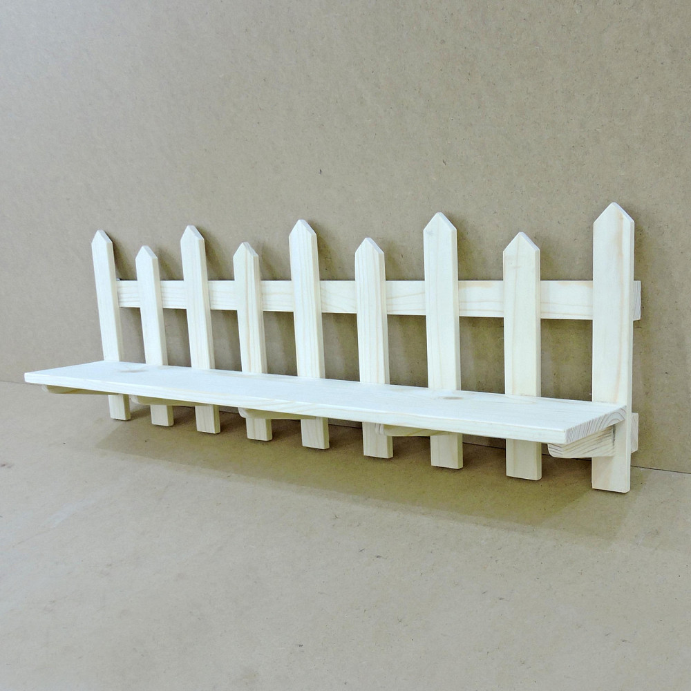 Полиця настінна для квітів "Сорокаба 90" бланже Миколаїв - фото 1