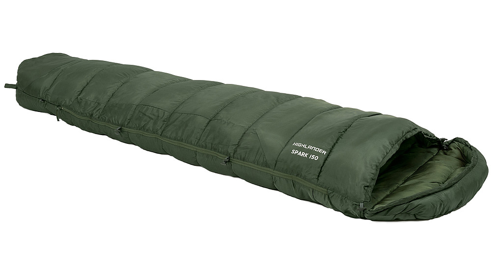 Спальный мешок Highlander Phoenix Spark 150/+4°C Olive Green Left (SB242-OG) Киев - изображение 1