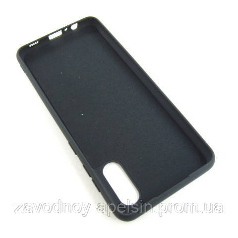 Samsung A02 A022 чохол чорний Grand black Одеса - фото 3